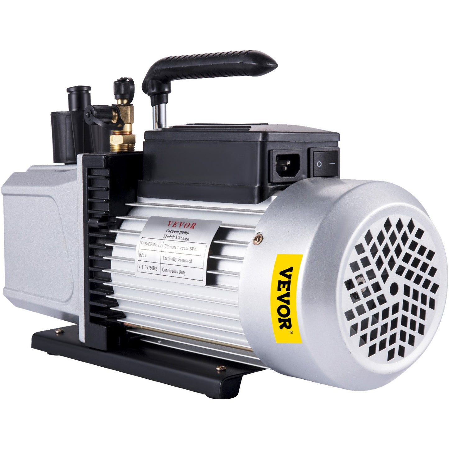 Vacuum pump Double stage 12CFM 340 L/min Inlet port 1/4