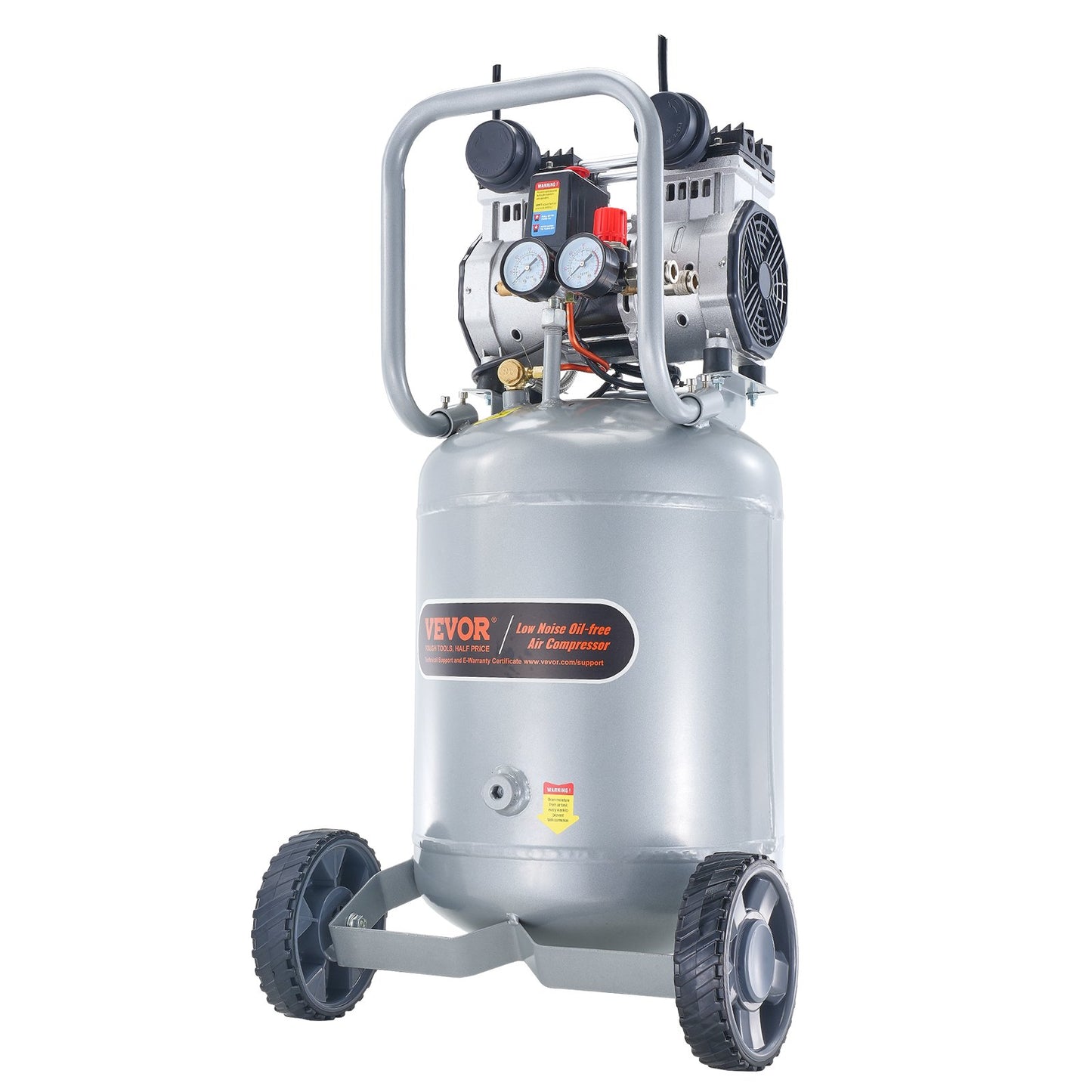 13 Gallonen-Luftkompressor, 2 PS, 4 SCFM bei 90 PSI, ölfreier Luftkompressor, 116 PSI