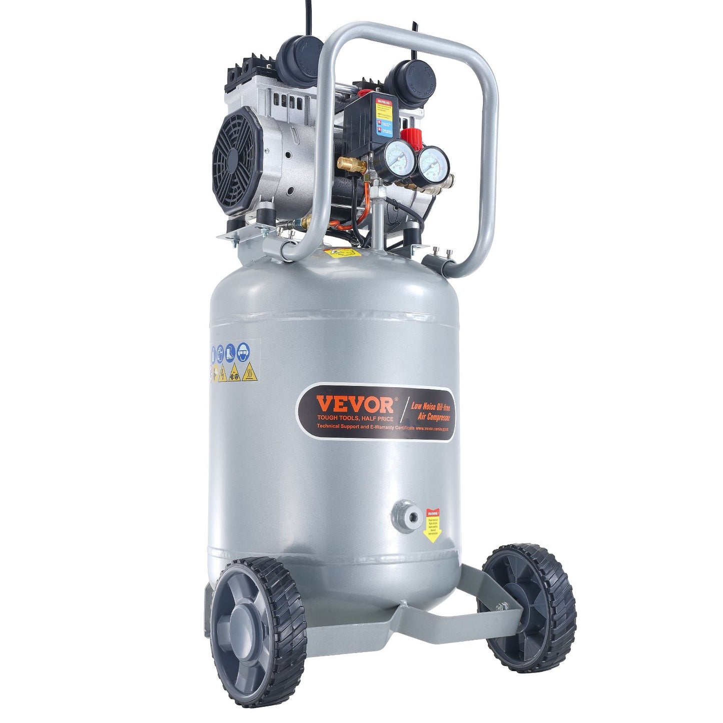 13 Gallonen-Luftkompressor, 2 PS, 4 SCFM bei 90 PSI, ölfreier Luftkompressor, 116 PSI