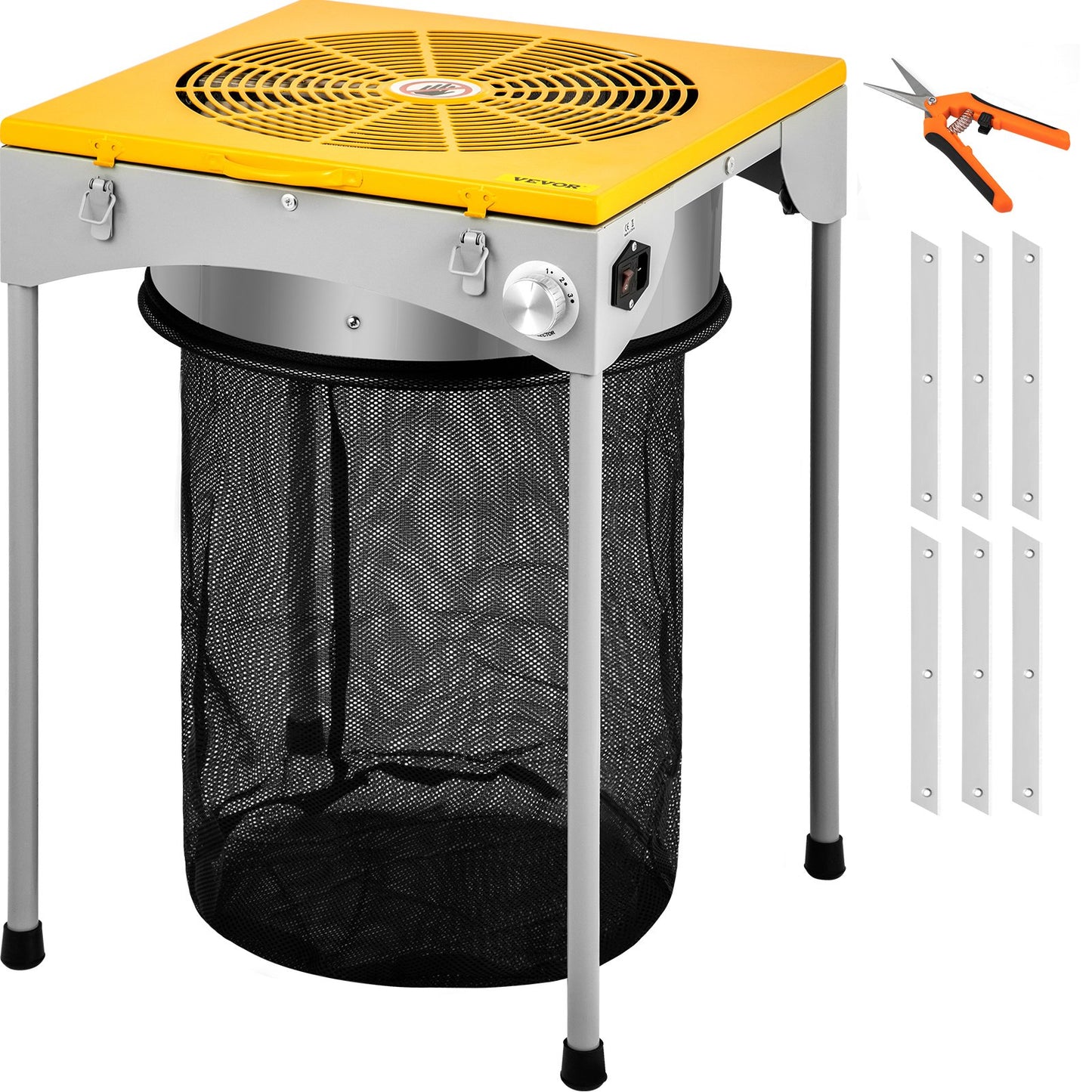 18" Tisch-Hydrokultur-Trimmschneider mit 3 Geschwindigkeiten und 6 zusätzlichen Klingen
