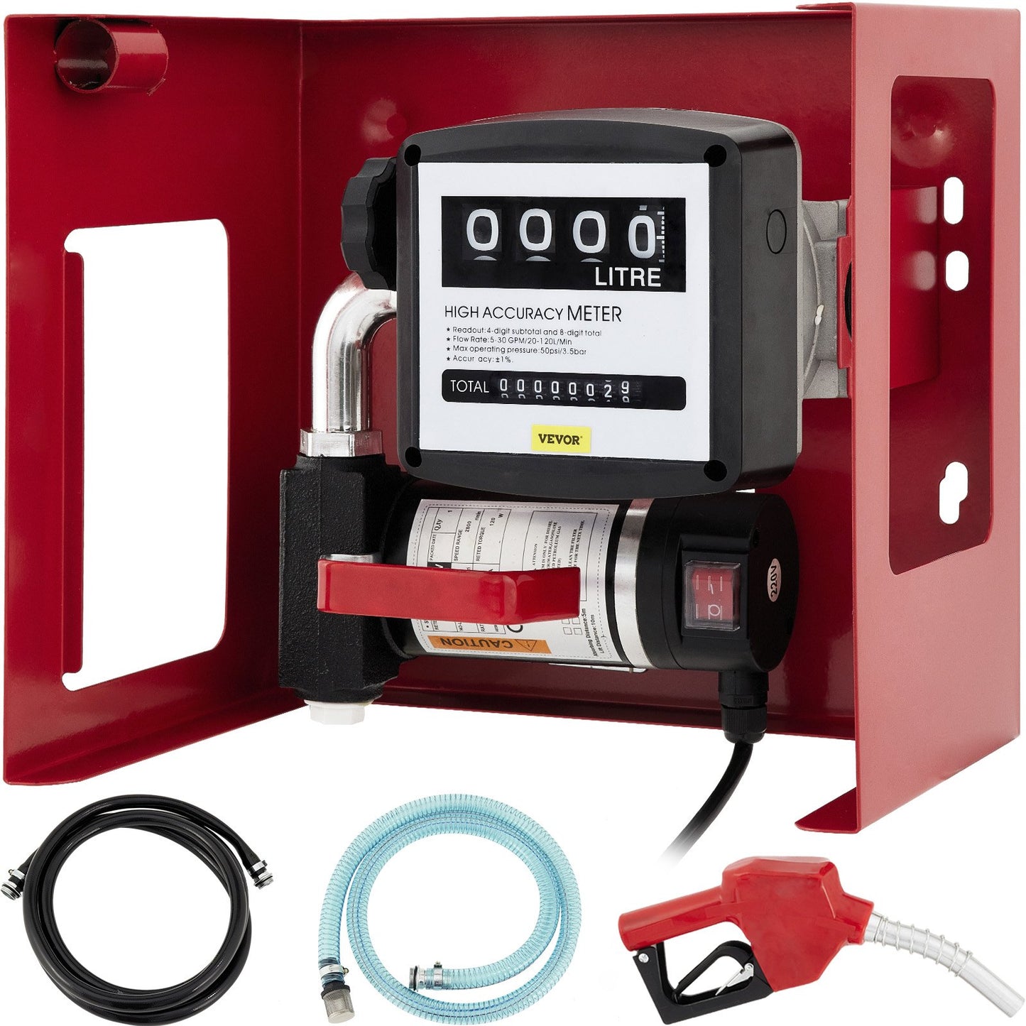 Diesel Pump 220V Oil Transfer Pump Pump Diesel 40l/Min Electric Fuel Self-priming Diesel Fuel Transfer Pump Oil Diesel Pump