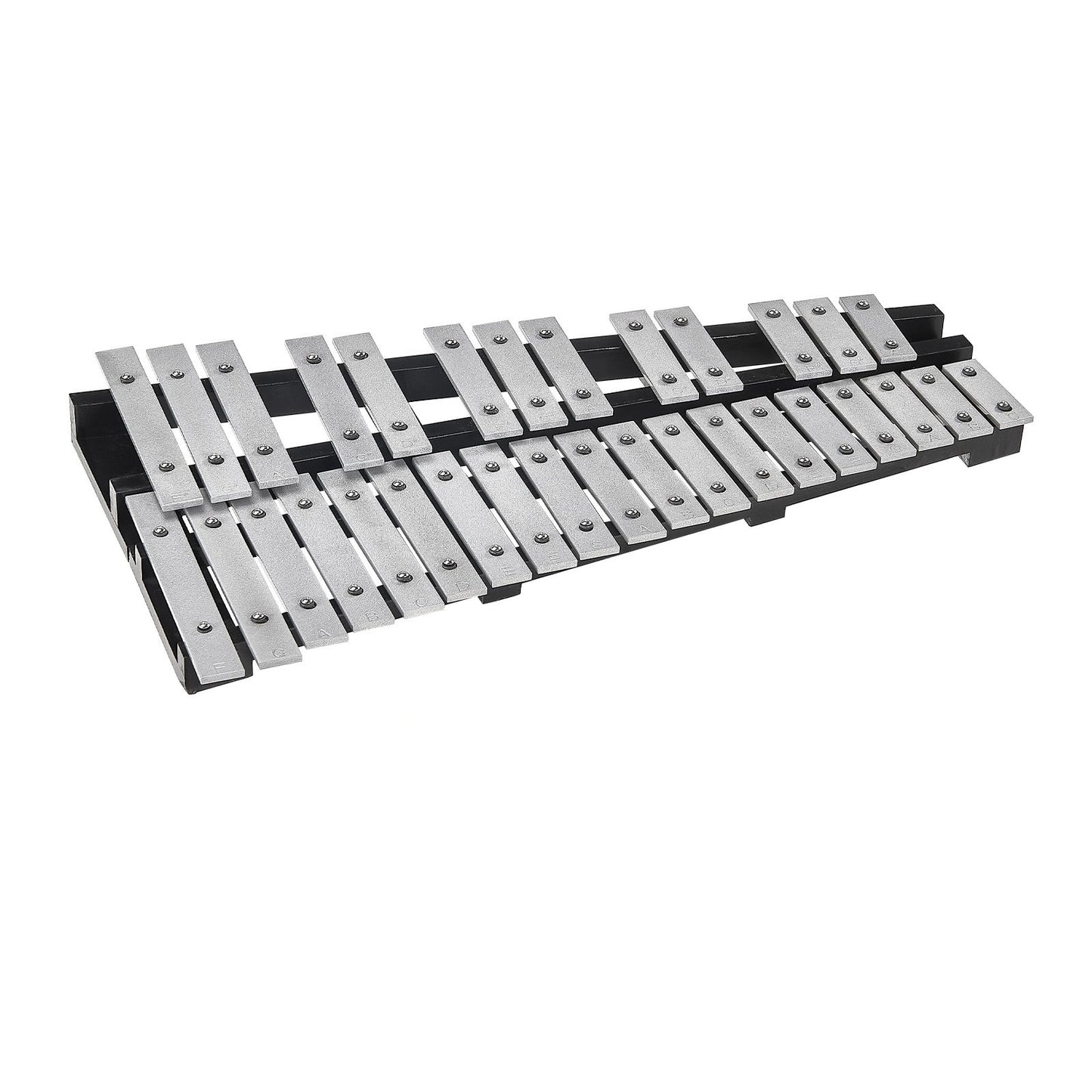 32-Noten-Glockenspiel-Xylophon-Glockenset mit Schlägeln, Trommelstöcken und Tasche