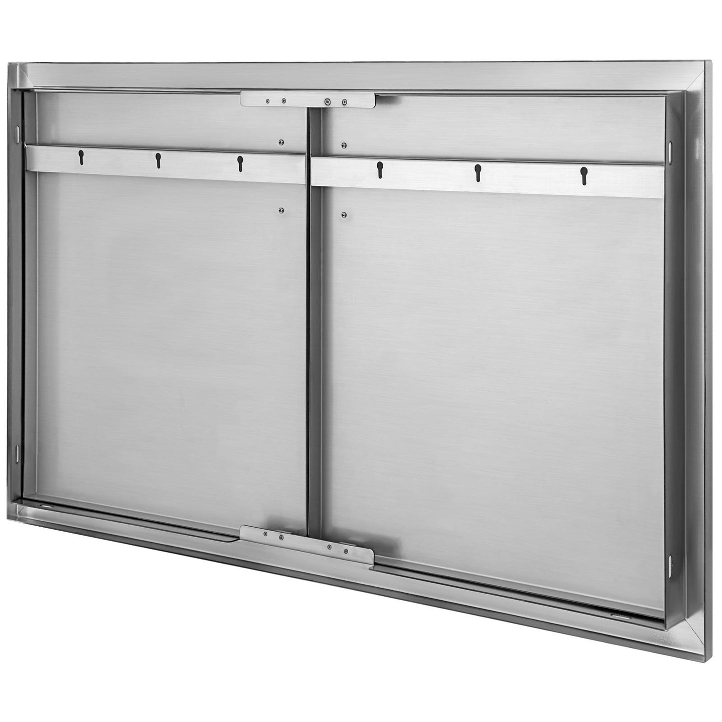 Vevor 34" X 19" Bbq-dörr åtkomstdörr i rostfritt stål Island Outdoor Garden Patio