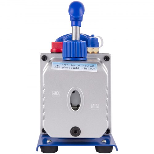 3CFM 1/4HP Refrigerant Rotary Vane Vacuum Pump A/c Vacuum Evacuation Pump Uk R134a 1720rpm One Stage | EU
