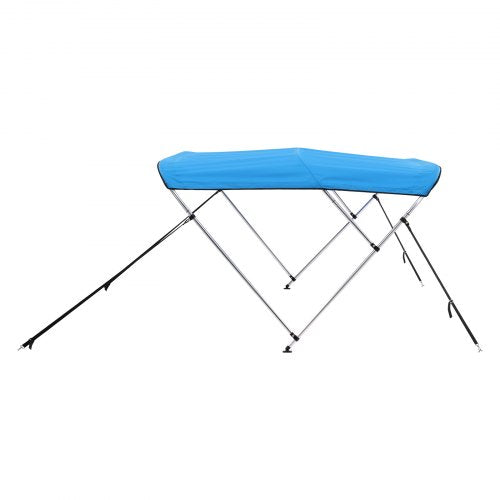 3 Bow Boat Bimini Toppar 72"Lx(79"-84")B x 46"H Markiskapell Pacific Blue | EU