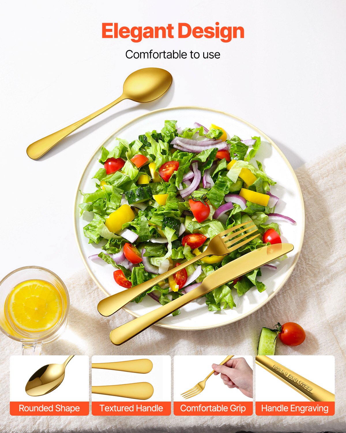 100-piece silver cutlery set stainless steel cutlery cutlery for 20