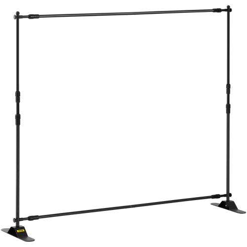 4-teiliges 8-Zoll-Bannerständer-Werbedruckset 54" bis 96" Display Trade Drink | EU