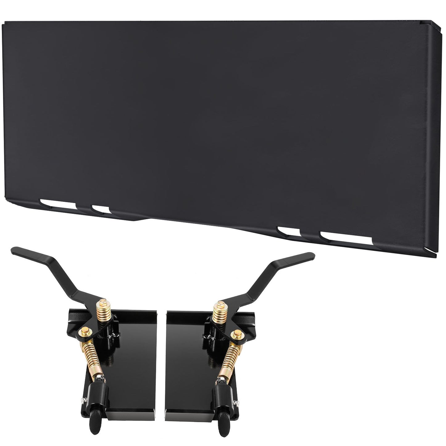 Skid Steer Quick Tach Mounting Plate & Conversion Adapter Lock Box 1/4