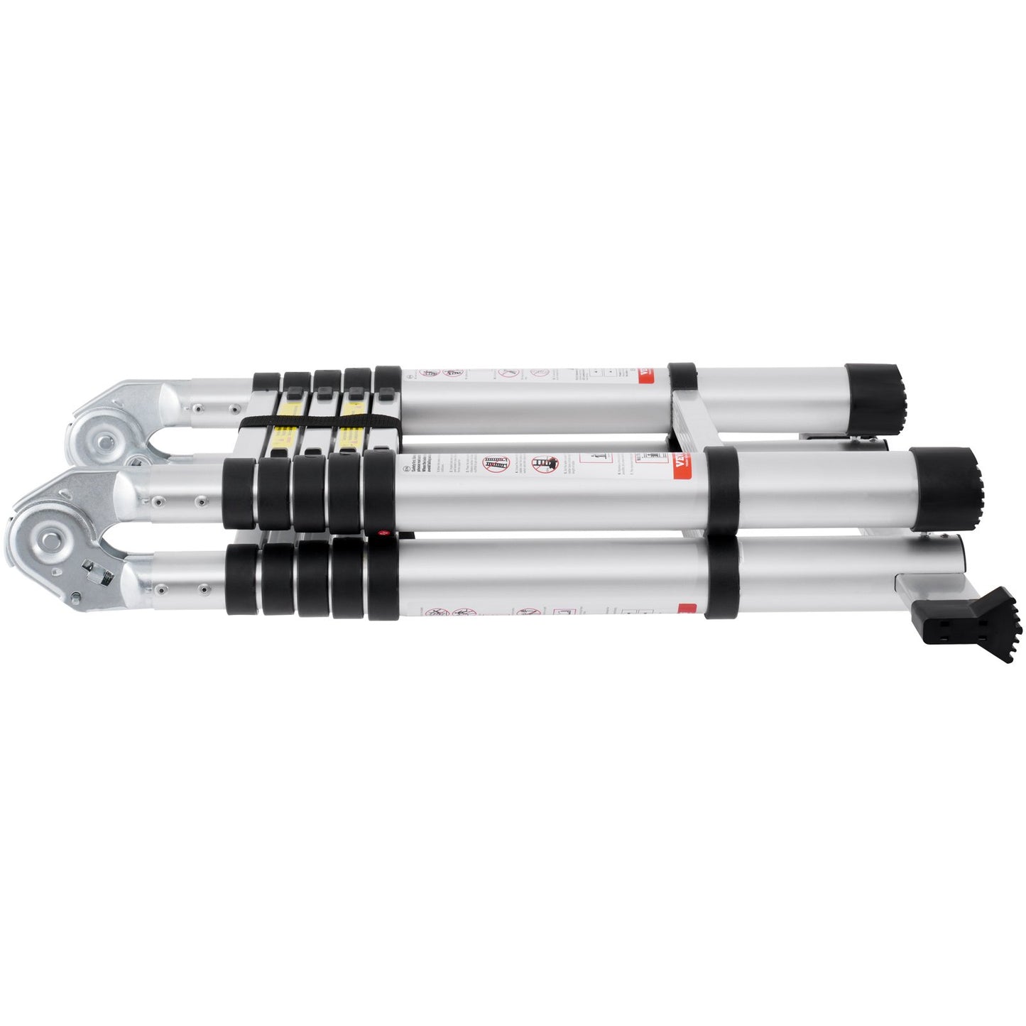 Teleskopisk förlängningsstege 12,5 FT A-form med stabilisatorstång för husbil