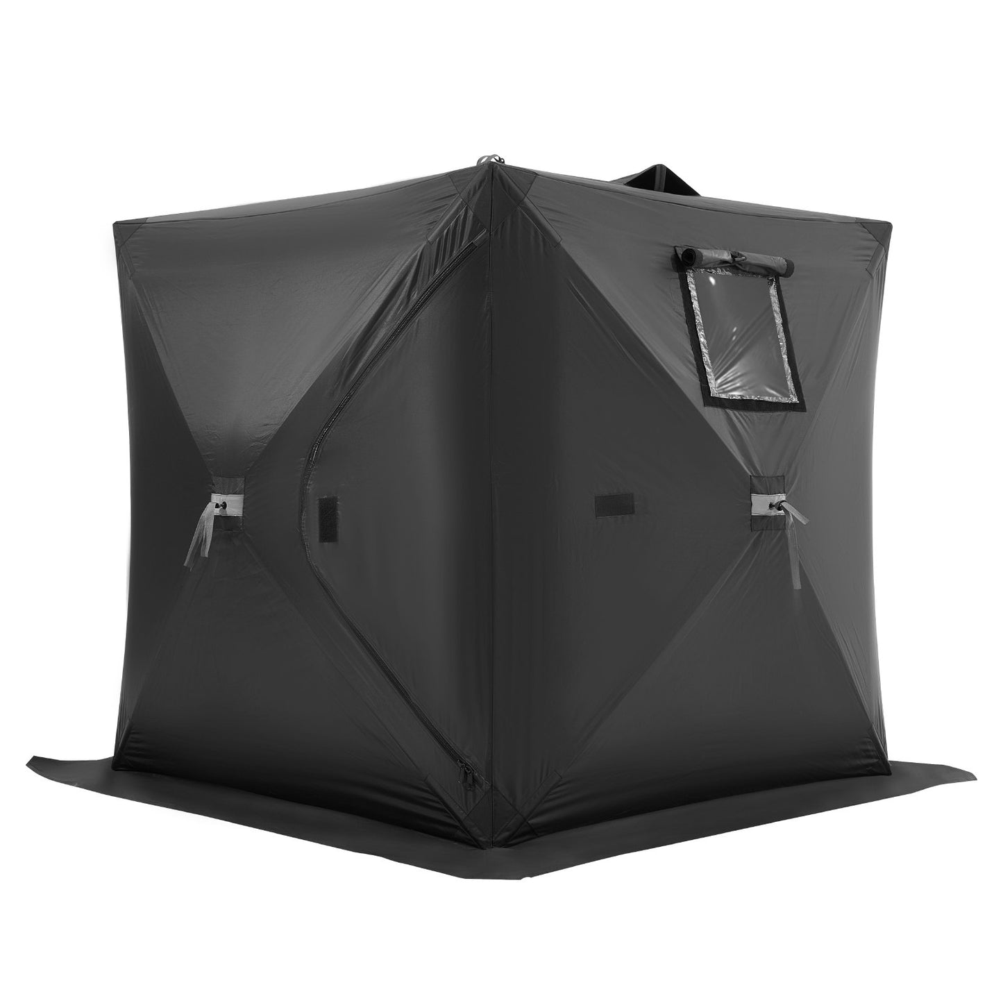 1-2 Person Ourdoor Portable Ice Shelter Pop-Up Ice Fishing Shanty Tent