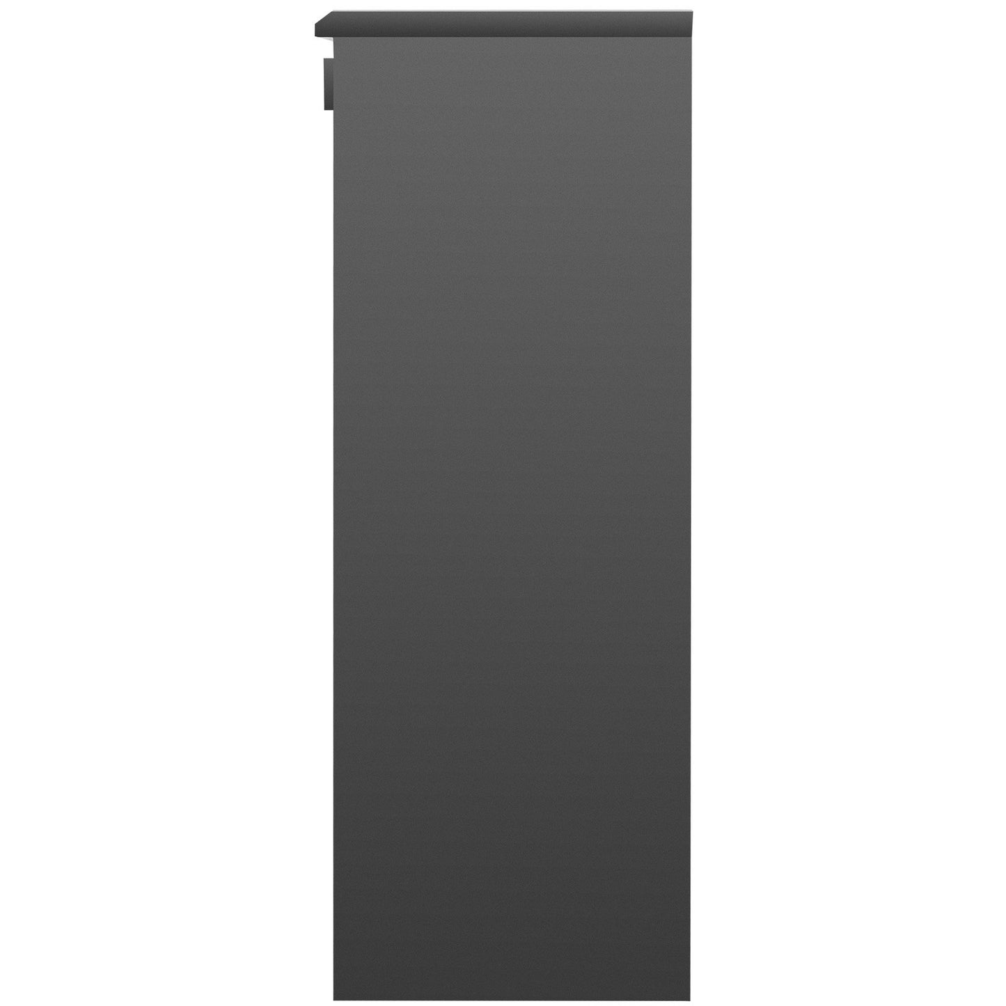 Outdoor Parcel Delivery Boxes 16.2"x15.8"x44", Galvanized Steel Packaging Box with Combination Lock, Removable Anti-Theft, IPX3 Waterproof Parcel Drop Box for Patio, Porch