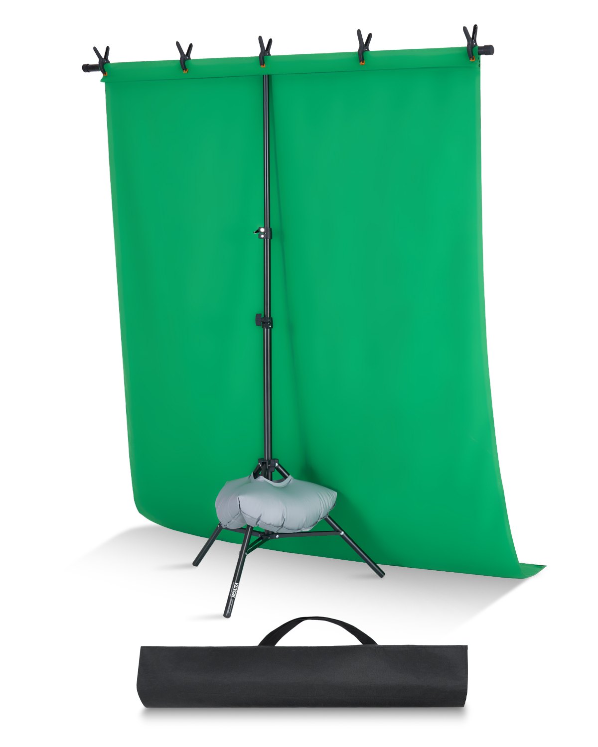 Bakgrundsstativ Bakgrundsstativsats 5 x 6,5 fot för fest och fotostudio