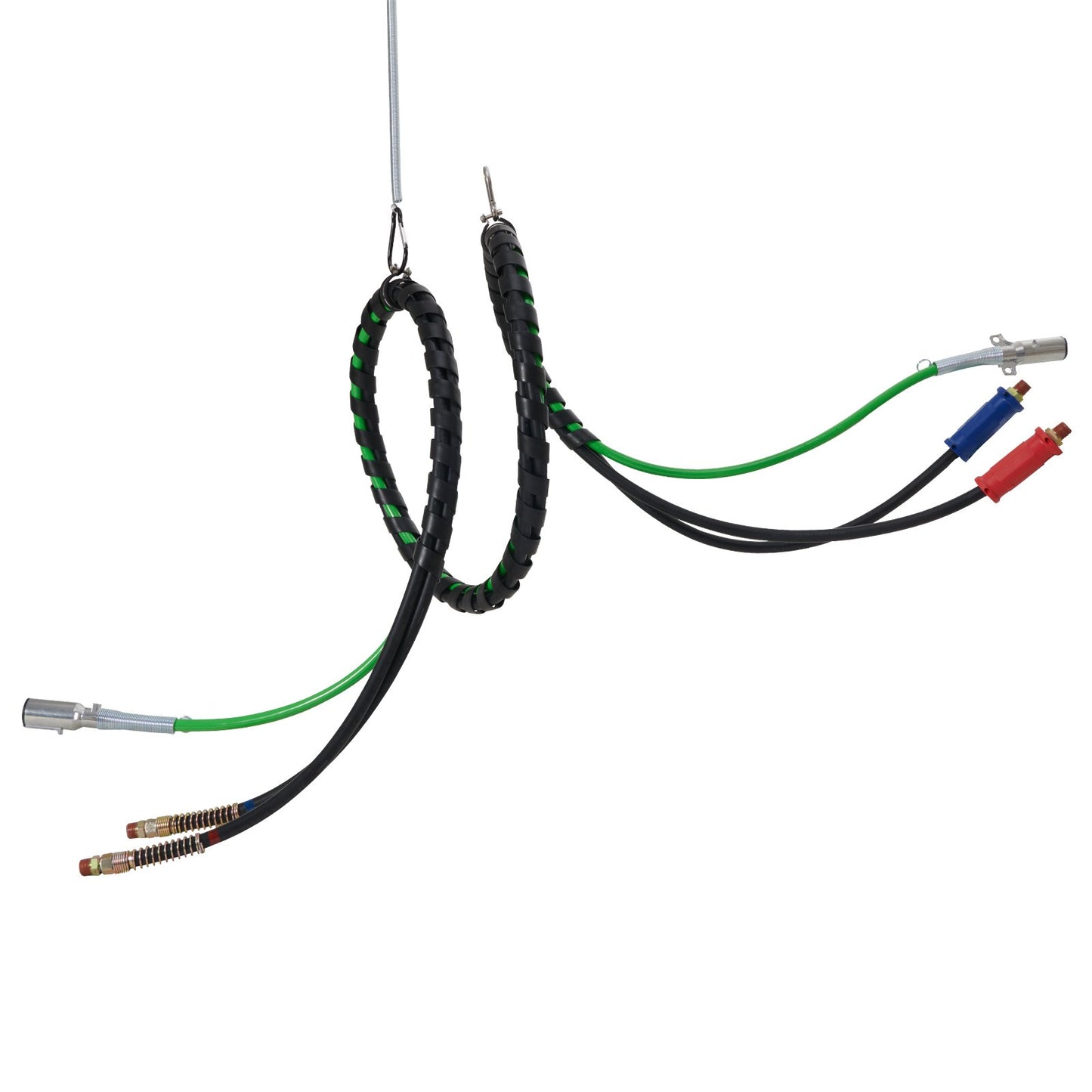 15FT Semi Truck Air Lines Kit 3-i-1 luftslangar & 7-vägsplugg ABS Power Line