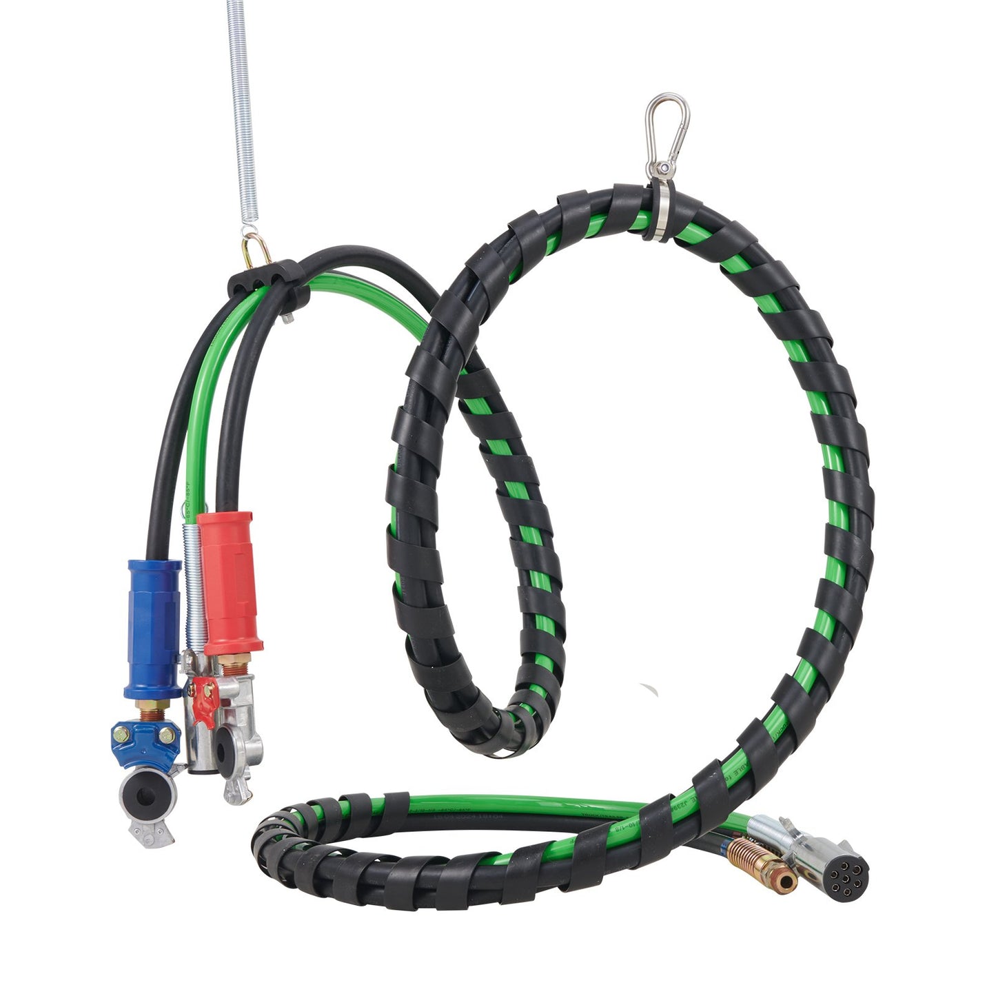 15FT Semi Truck Air Lines Kit 3-i-1 luftslangar & 7-vägsplugg ABS Power Line