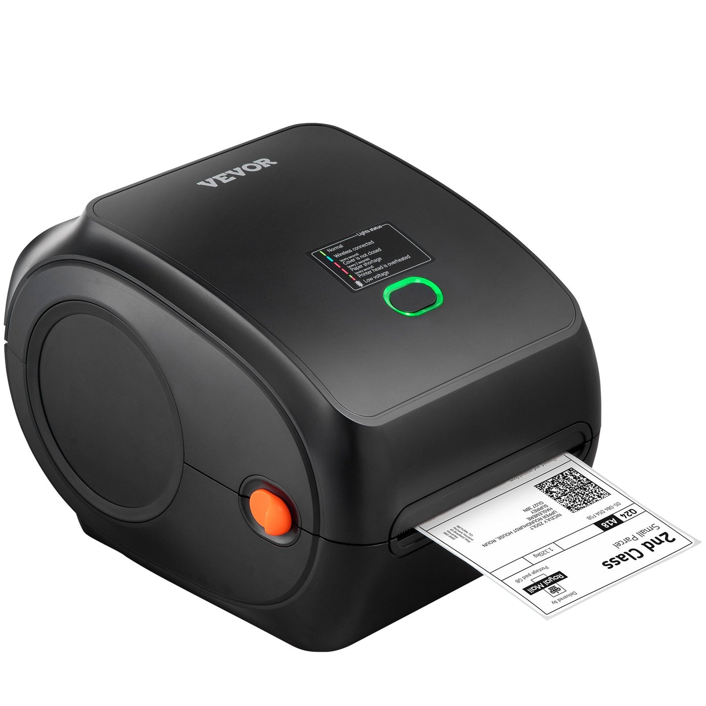 Termisk etikettskrivare 4x6 300DPI USB/Bluetooth för Amazon eBay Etsy UPS