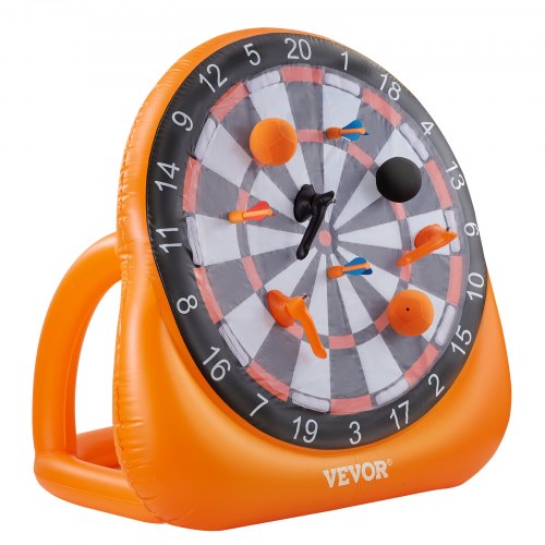inflatable football dart board over 6 feet with 4 kick balls 6 darts 6 axe pumps | EU
