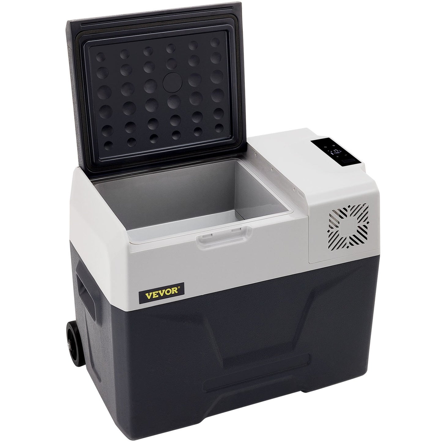 Car Refrigerator 40L Compressor Portable Small Refrigerator Car Refrigerator Freezer Vehicle Car Truck RV Boat Mini Electric Cooler for Driving Travel Fishing Outdoor and Home Use