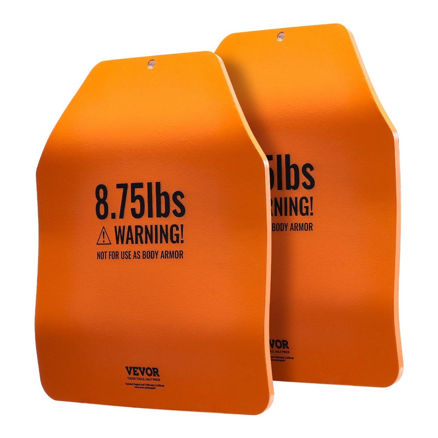 Böjda viktvästplattor för styrketräningspass 2x8,75 LB tallrikar