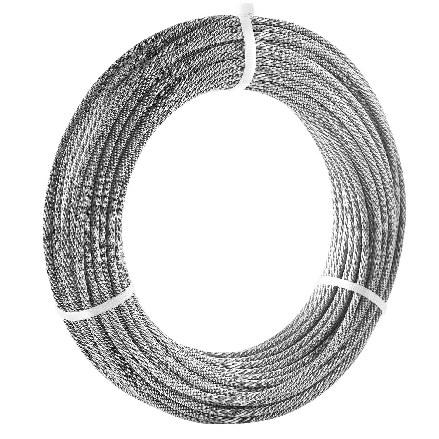 T316 kabel i rostfritt stål 1/8" 7x7 stålvajer 100 fot kabelräcke