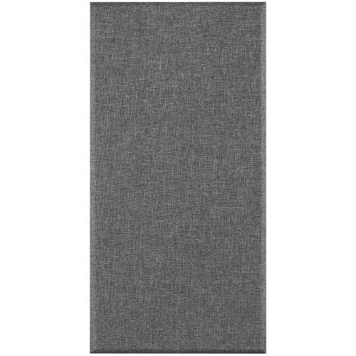 4 acoustic wall panels 5 cm thick 63 x 28 cm self-adhesive grey