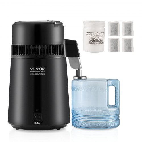 4L Water Distiller Purifier Machine Bänkskiva Rostfritt stål Interiör | EU