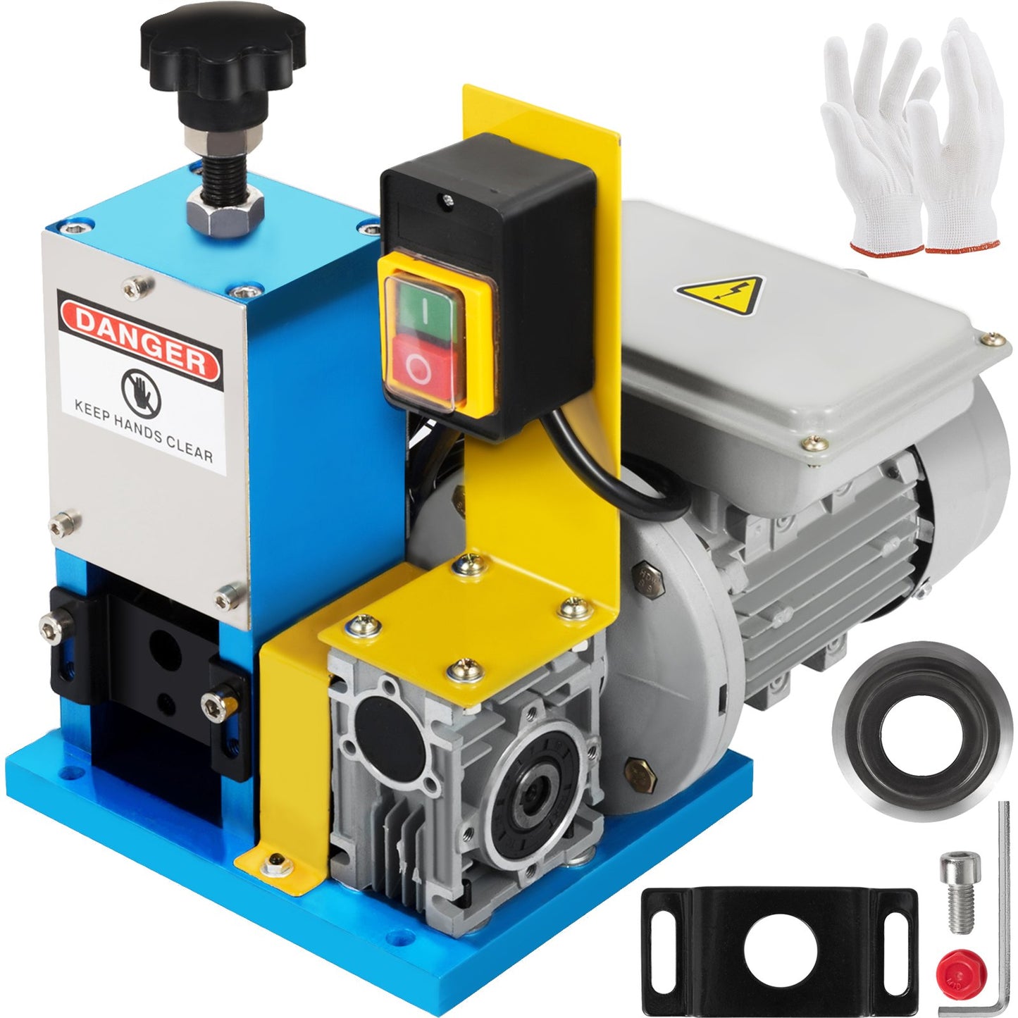 Elektrische Abisoliermaschine, Φ1,5 mm ~ Φ25 mm, tragbare automatische Abisolierkabel, 180 W, Abisoliermaschine für das Recycling von Kupferschrott