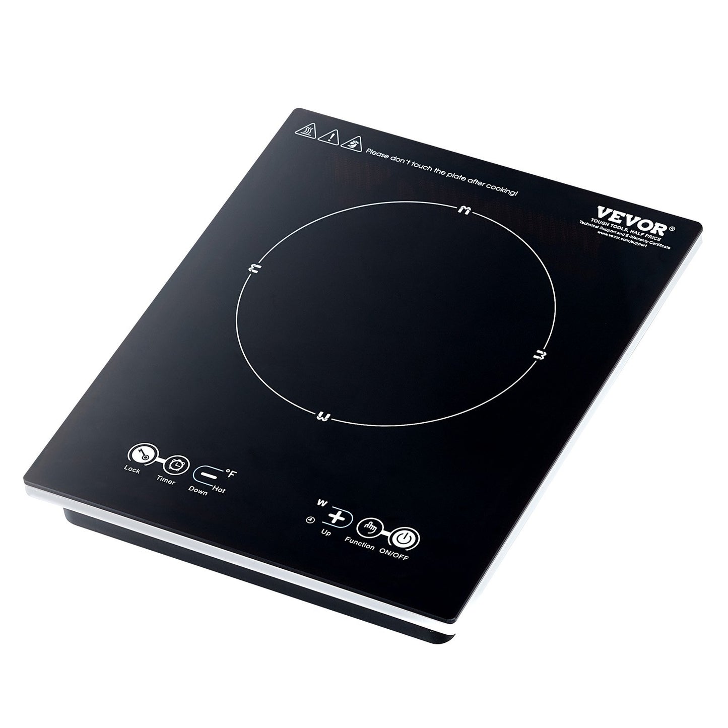 Portable Induction Cooktop 2200W Countertop Burner 11 Temp Levels Hot Plate