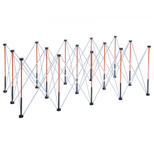Bärbart hopfällbart arbetsställ 2445 x 1255 mm Hopfällbart arbetsställ 2724 kg