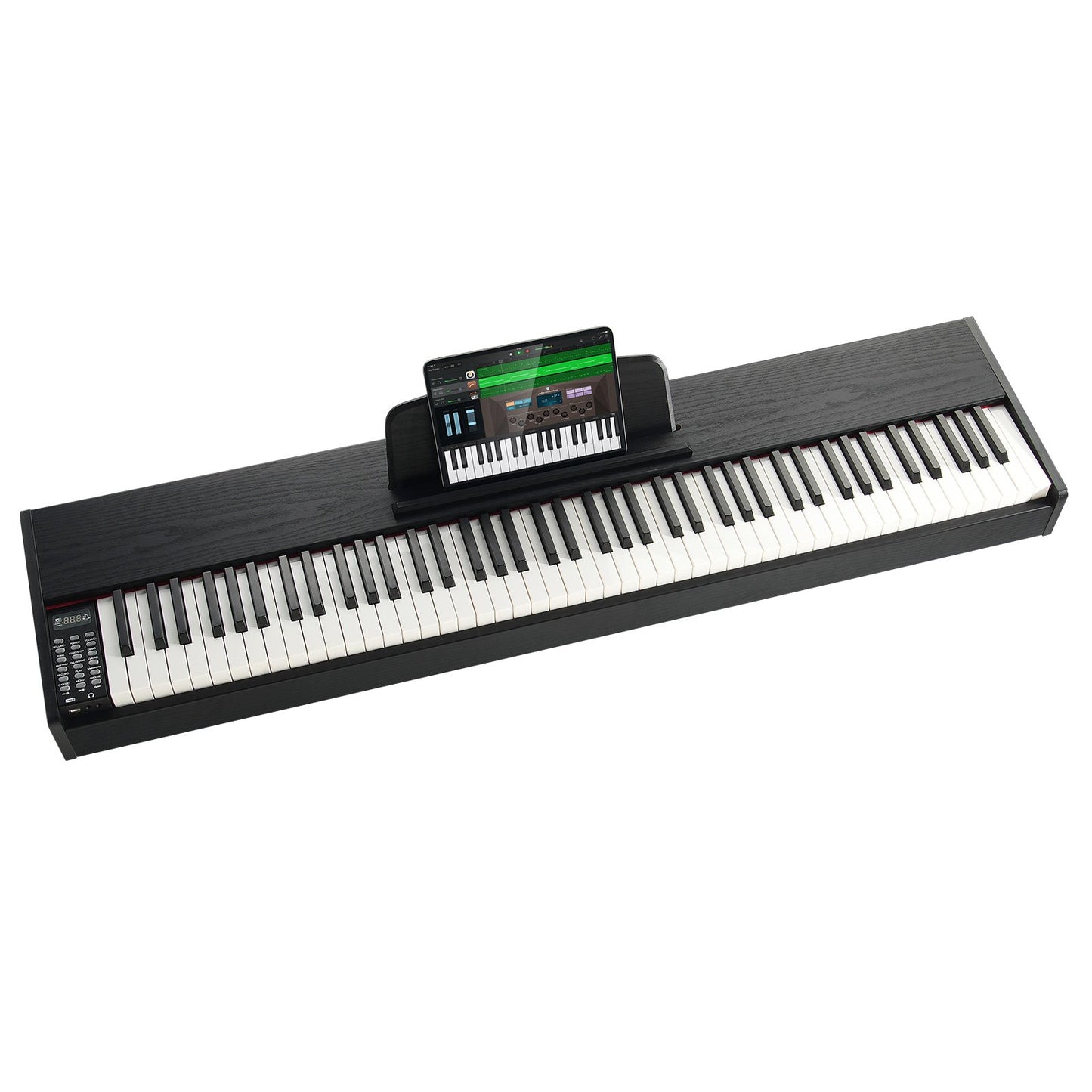 88 tangenter, fullviktad digitalpiano Dubbla klaviaturhögtalare Sustain Pedal
