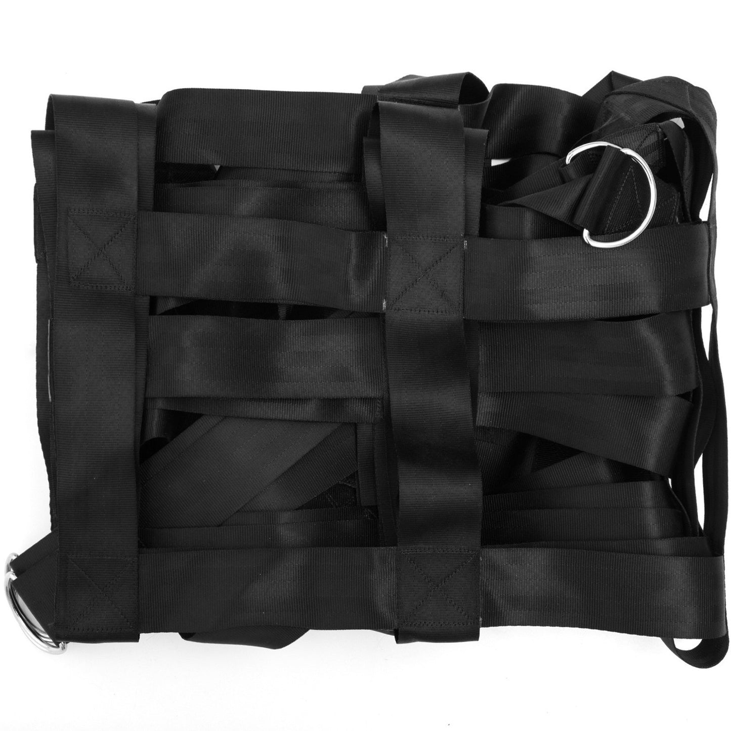 Truck Bed Cargo Net - Cross Strap Förstärkt Truck Cargo Net med D-Rings krok
