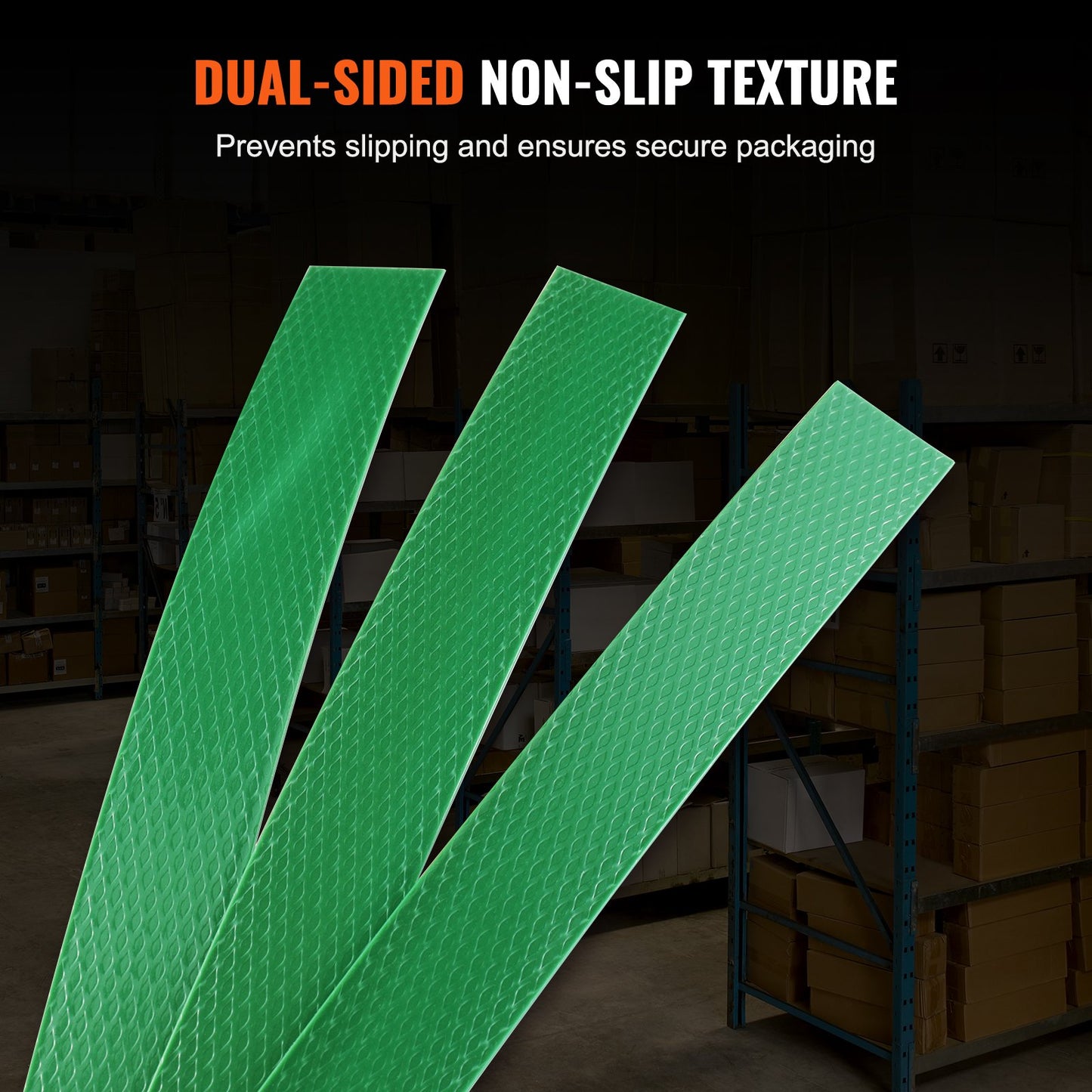 Förpackning Polyester PET-bandrulle 0,63" x 0,03" x 1000' bandingrem