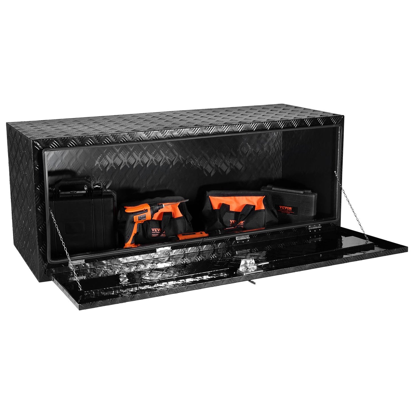 Untergestell Aluminium LKW Werkzeugkasten 60" x 24" x 24" Anhänger RV Werkzeugaufbewahrung