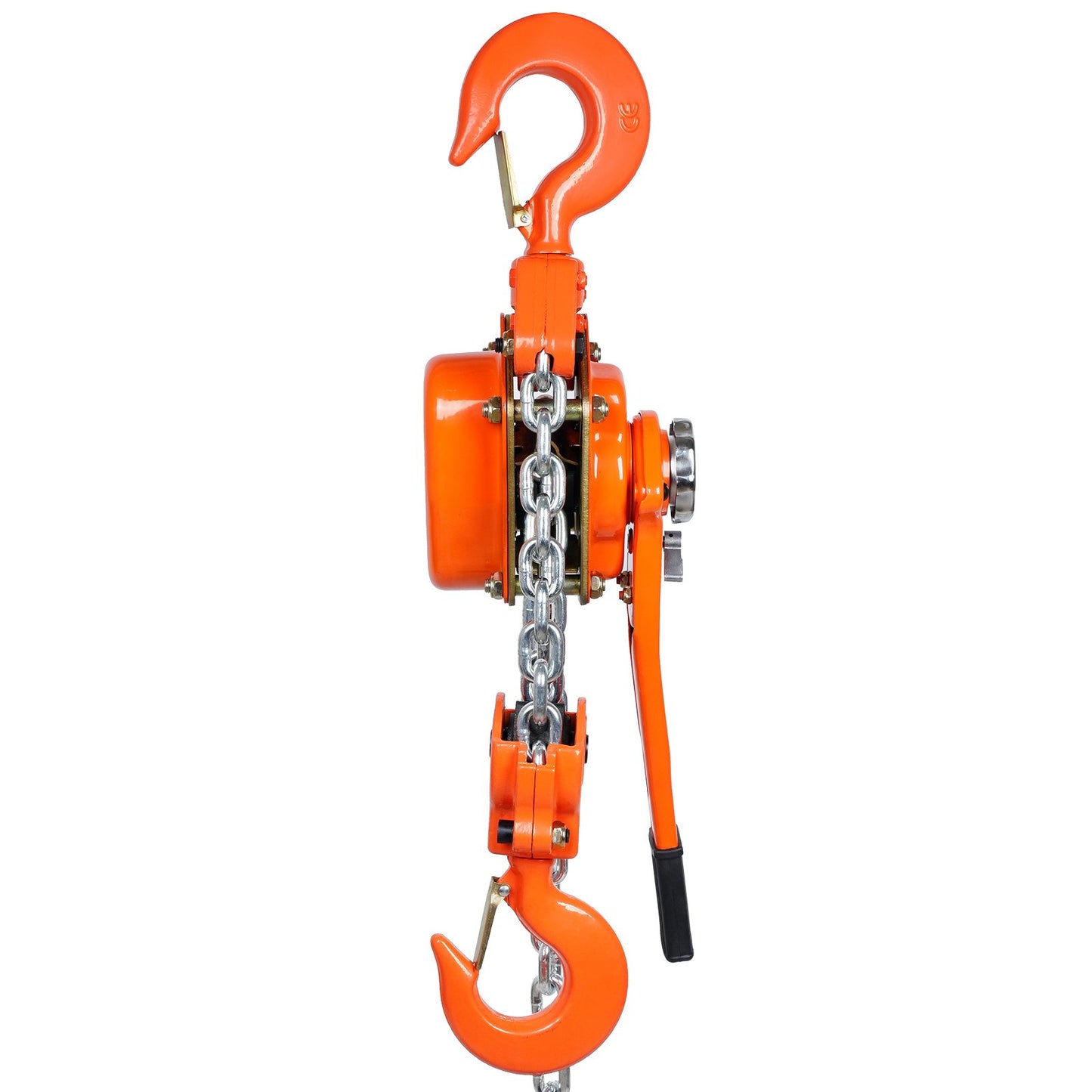 Manual Chain Hoist, 6 Ton 13200 lbs Capacity 20 FT Come Along, G80 Galvanized Carbon Steel with Weston Double-Lock Brake, Automatic Chain Guide and 360° Rotating Hook, for Garage Factory Dock
