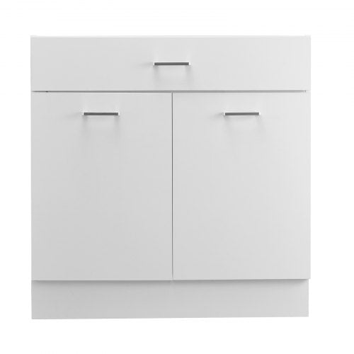 Shaker-underskåp 86 cm B x 43 cm D x 81 cm H Monteringsklart med låda | EU