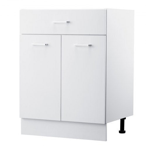 Shaker-underskåp 61 cm B x 43 cm D x 81 cm H Monteringsklart med låda | EU