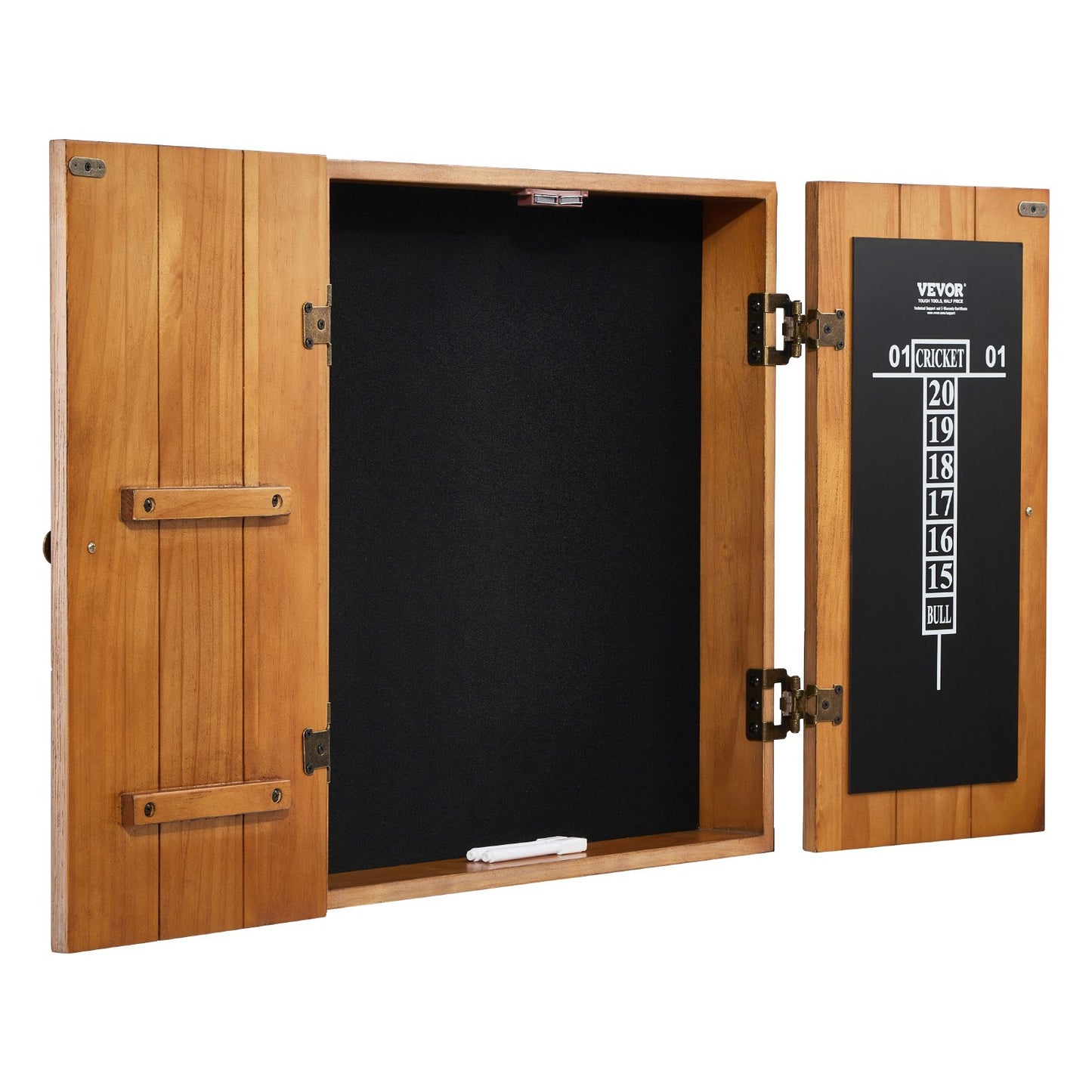 Massivträ Dartboard Cabine Officiell storlek (Darttavla ingår ej)