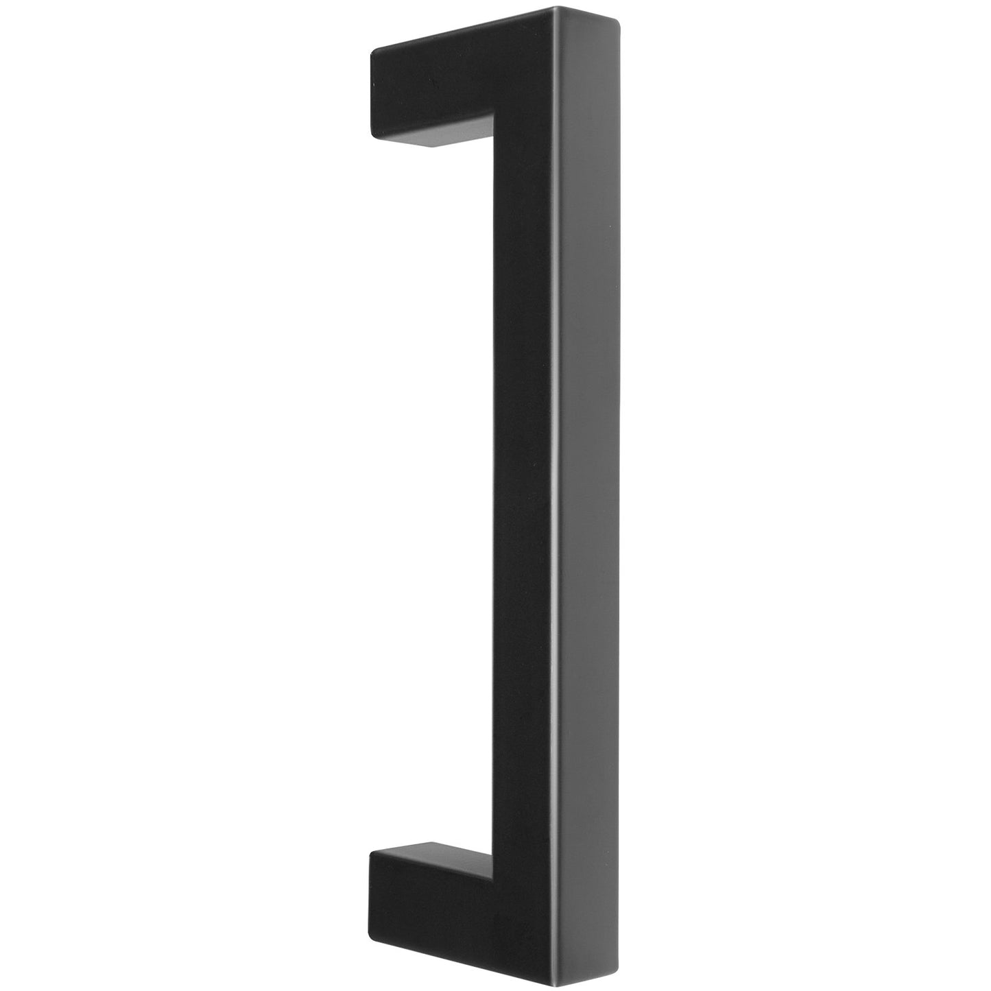 30-pack skåpdrag, 3,86 tum / 96 mm Center till Center Slim Square Köksskåp Låda, rostfritt stål Moderna köksskåp Dörrhandtag för kök Badrum Bar hårdvara mattsvart