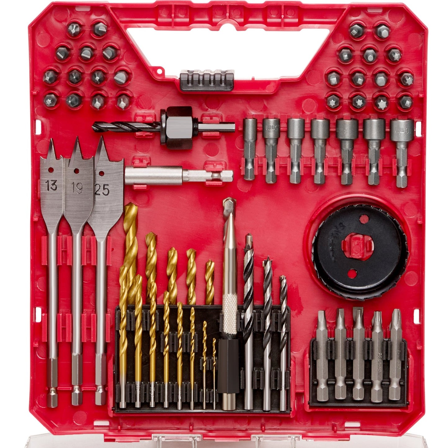 Drill Bit Set 70 Pcs Screwdriver Bit Set with Carrying Case Multifunction