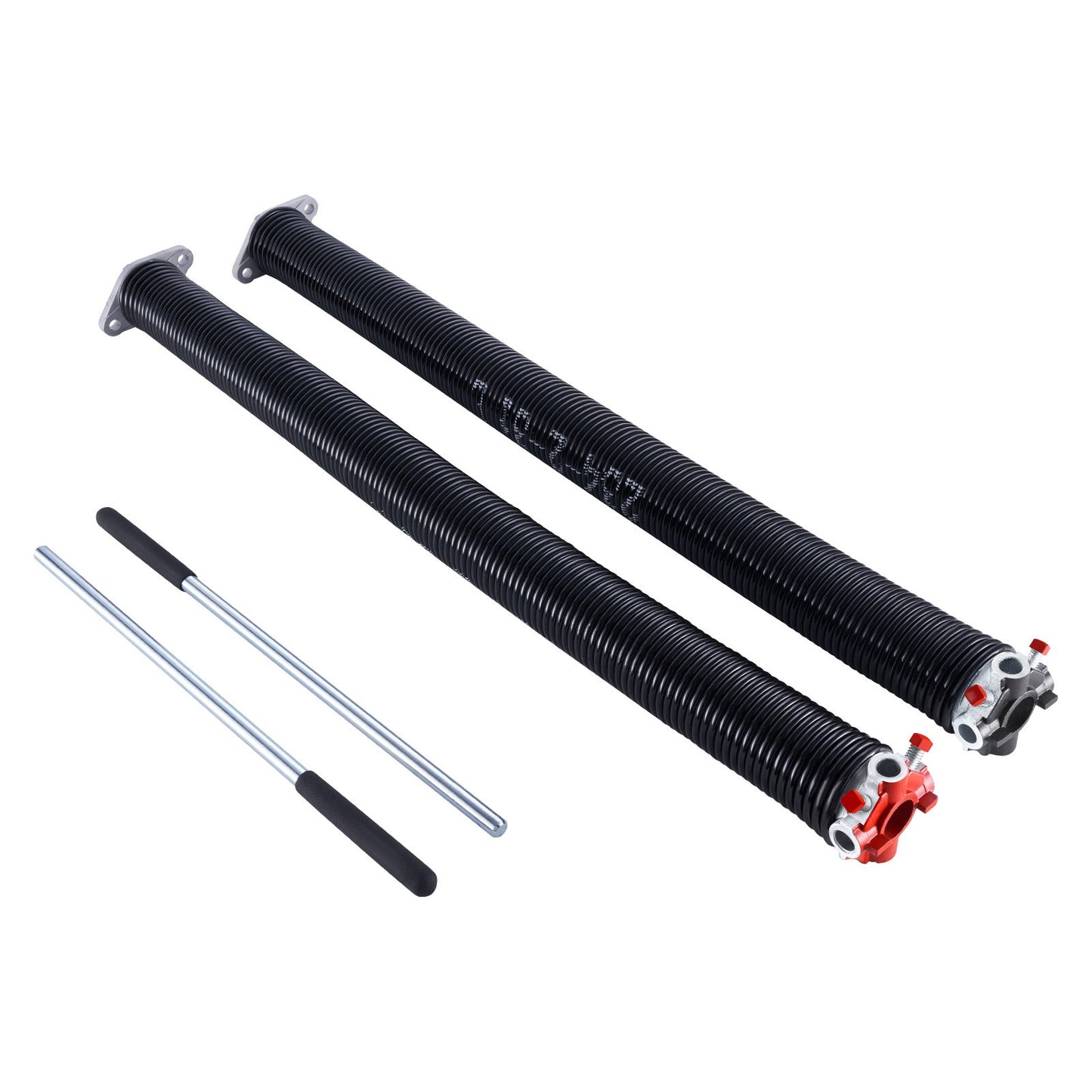 Garage door torsion springs pair 0.234 x 2 x 31 inch with winding rods