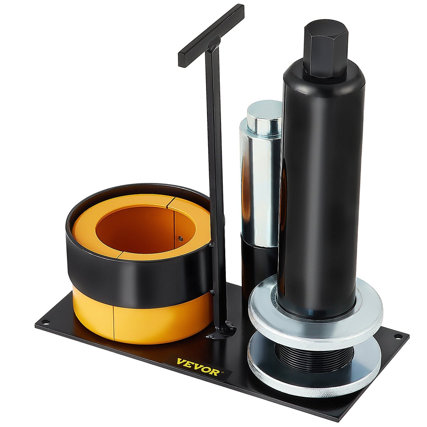 Carrier & Pinion Bearing Puller, Compatible with Dana 30, 40, 60, 70, Ford 9\" Ball Bearing, Pinion Puller Tool with 2 Clamshells, 45# Steel Clamshell Carrier Bearing Puller for Car Repair