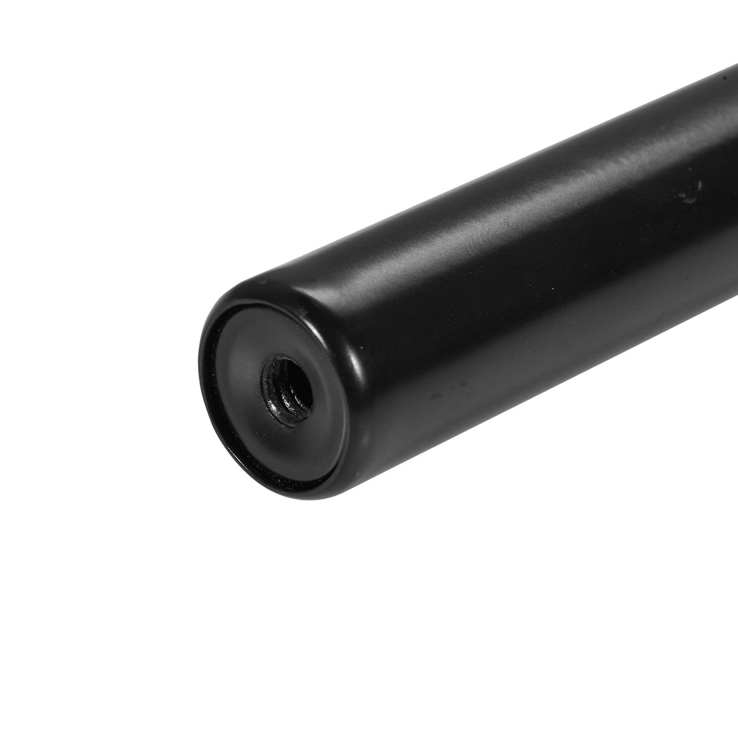 Double Rod Curtain Rods, 36-72 Inch (3-6 Feet) Adjustable Length, Black Double Curtain Rods with Cap Ends, 1" and 3/4" Diameter, Double Window Drape Rod for Sheer and Blackout Curtains