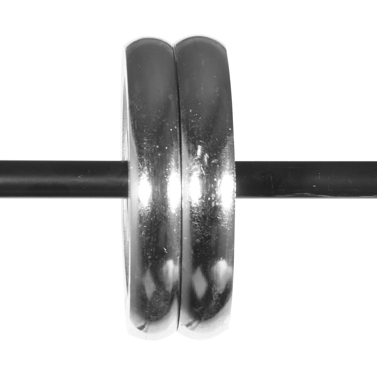 Double Rod Curtain Rods, 36-72 Inch (3-6 Feet) Adjustable Length, Black Double Curtain Rods with Cap Ends, 1" and 3/4" Diameter, Double Window Drape Rod for Sheer and Blackout Curtains