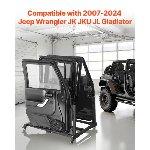 4 Dörrar Jeep Door Storage Cart för Jeep Wrangler JK JKU JL Gladiator | EU