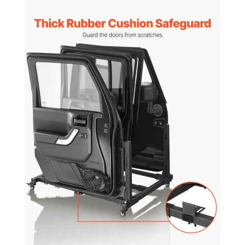 4 Dörrar Jeep Door Storage Cart för Jeep Wrangler JK JKU JL Gladiator | EU