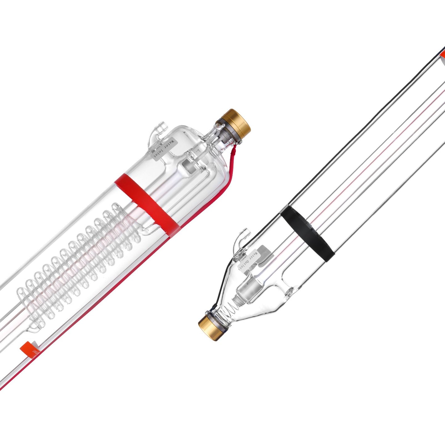 100W CO2 laserrör 57 tum / 1450 mm borosilikatglas laserskärrör