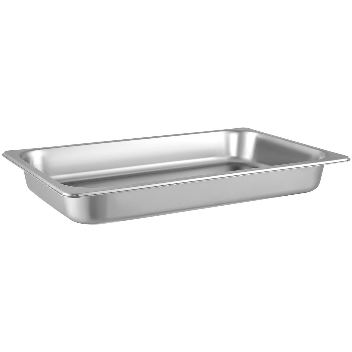 6er-Pack Dampfgarer-Pfannen 20,9 x 12,8 x 2,6 Zoll Tiefe Dampfgarer-Pfanne Volle Größe 8,5 L Edelstahl Tiefer Lebensmittelbehälter Ofenblech Hotel-Pfannen Anti-Stau Dampfgarer-Lebensmittel-Pfanne