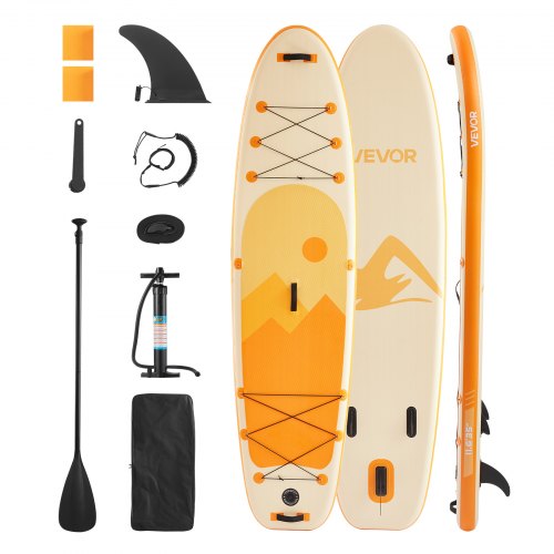 Uppblåsbar Stand Up Paddle Board 3,53 m Sup Surfbräda med Paddeltillbehör