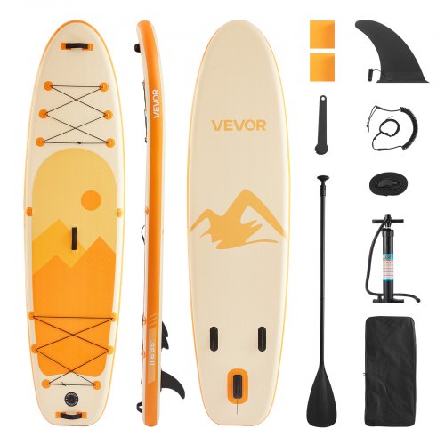 Uppblåsbar Stand Up Paddle Board 3,53 m Sup Surfbräda med Paddeltillbehör