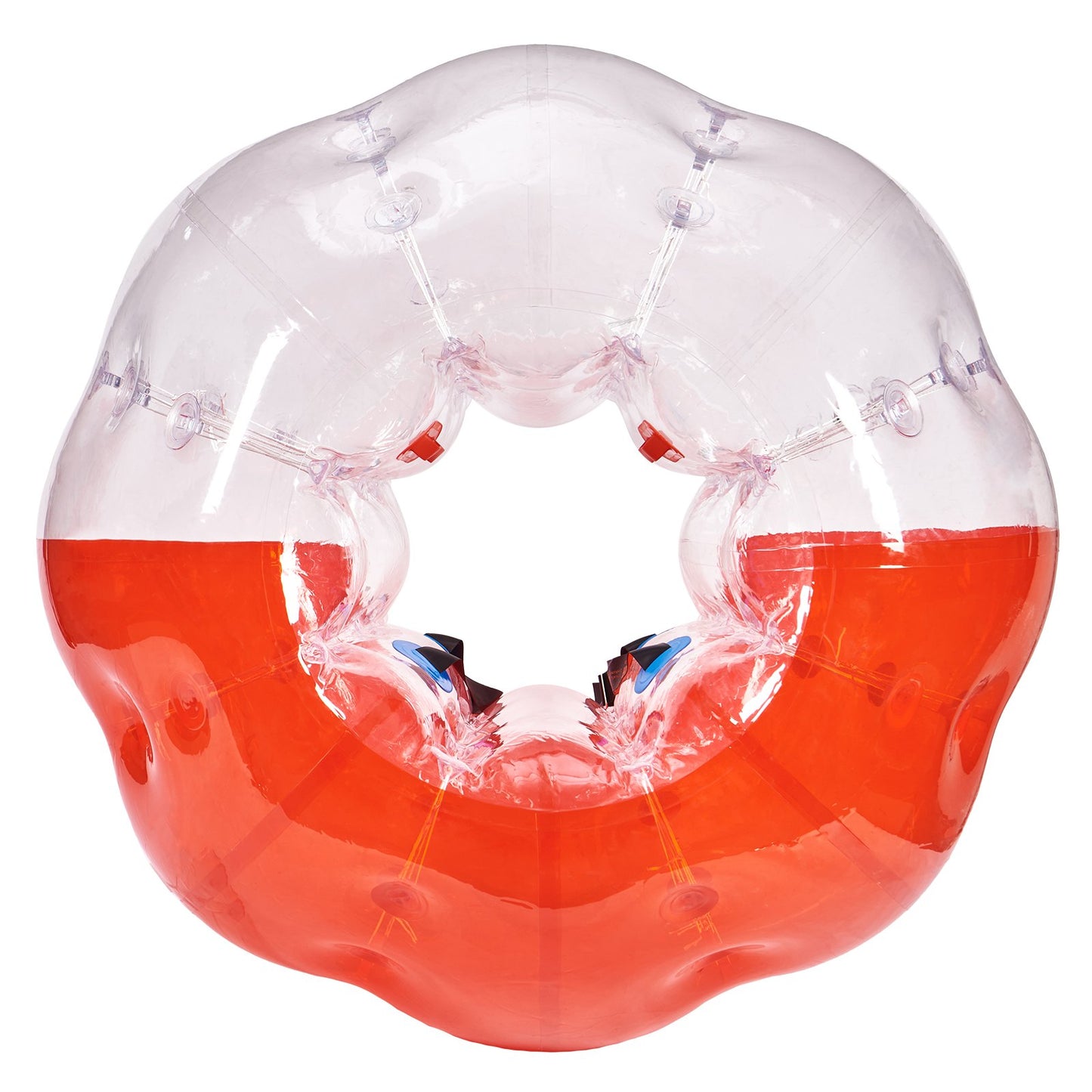 Inflatable Bumper Ball 1 Pack, 5FT/1.5M Body Sumo Zorb Balls for Teens and Adults, 0.8mm Thick PVC Bubble Balls for Human Hamster for Outdoor Team Play, Bumper Bopper Toys for Yard, Garden, Park