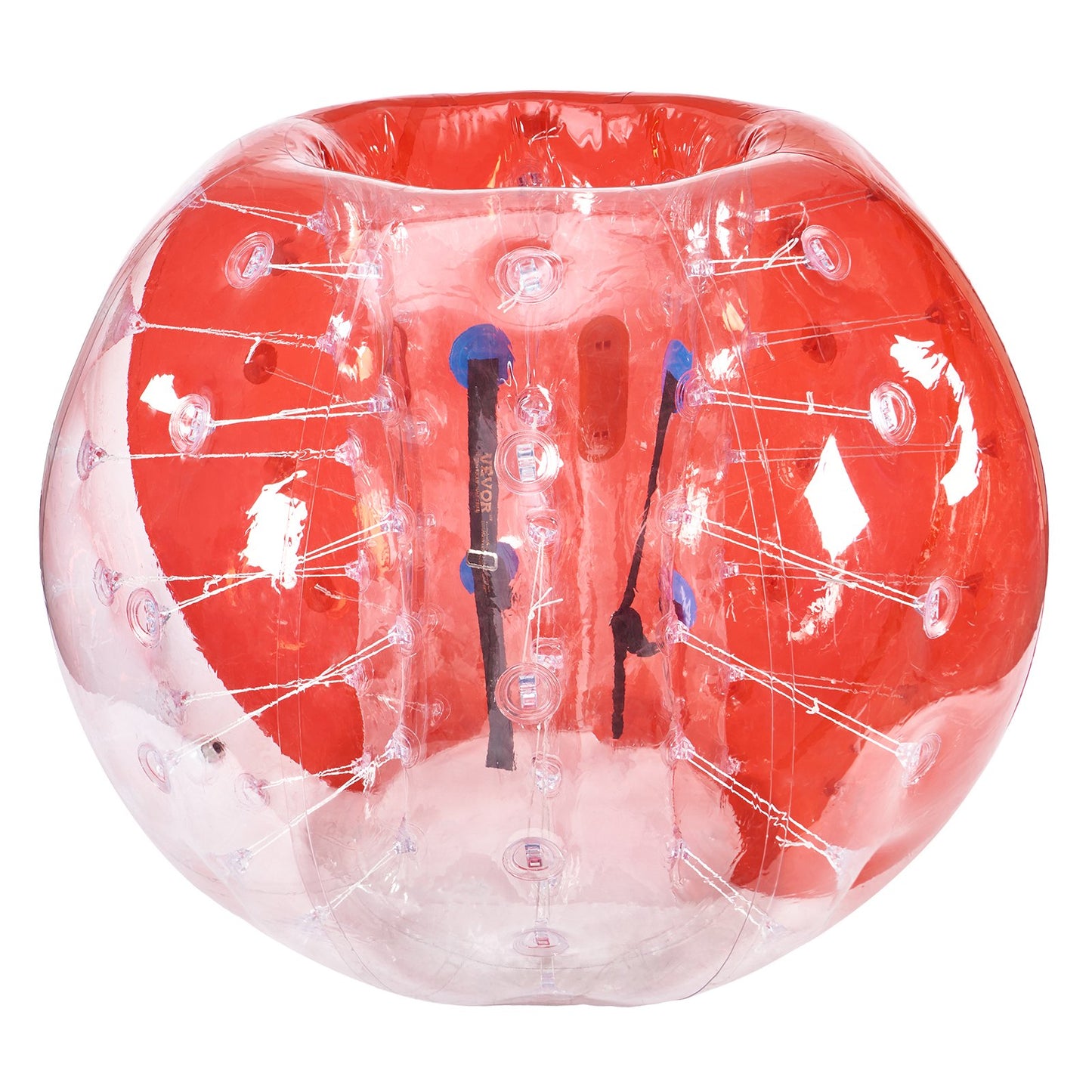 Inflatable Bumper Ball 1 Pack, 5FT/1.5M Body Sumo Zorb Balls for Teens and Adults, 0.8mm Thick PVC Bubble Balls for Human Hamster for Outdoor Team Play, Bumper Bopper Toys for Yard, Garden, Park